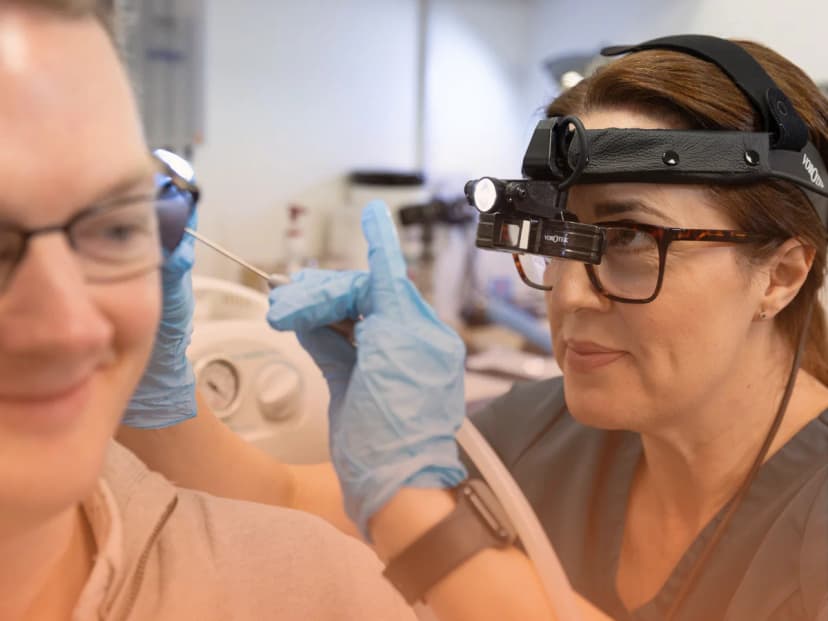 Expert earwax removal service